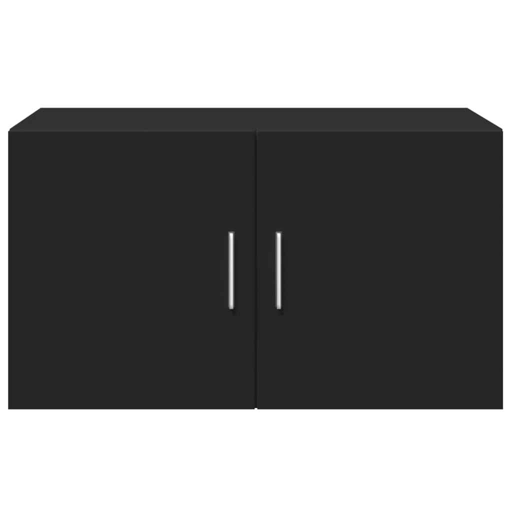 Armoire murale noir 70x42,5x40 cm bois d'ingénierie - XIOS