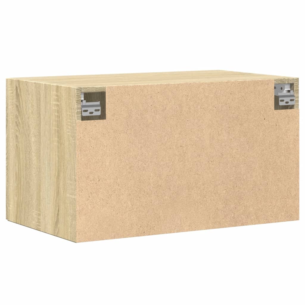 Armoire murale chêne sonoma 70x42,5x40 cm bois d'ingénierie - XIOS