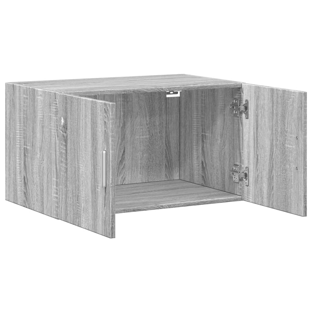 Armoire murale sonoma gris 70x42,5x40 cm bois d'ingénierie - XIOS