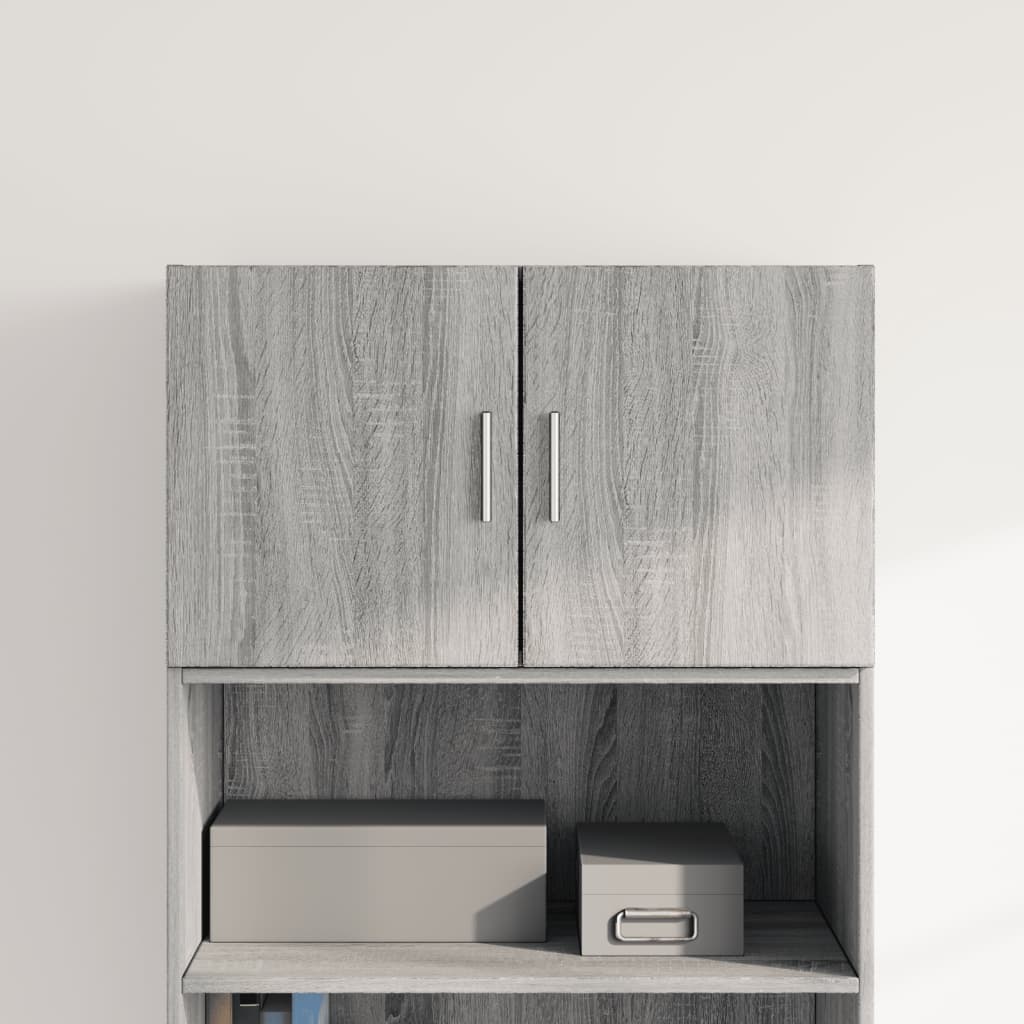 Armoire murale sonoma gris 70x42,5x40 cm bois d'ingénierie - XIOS