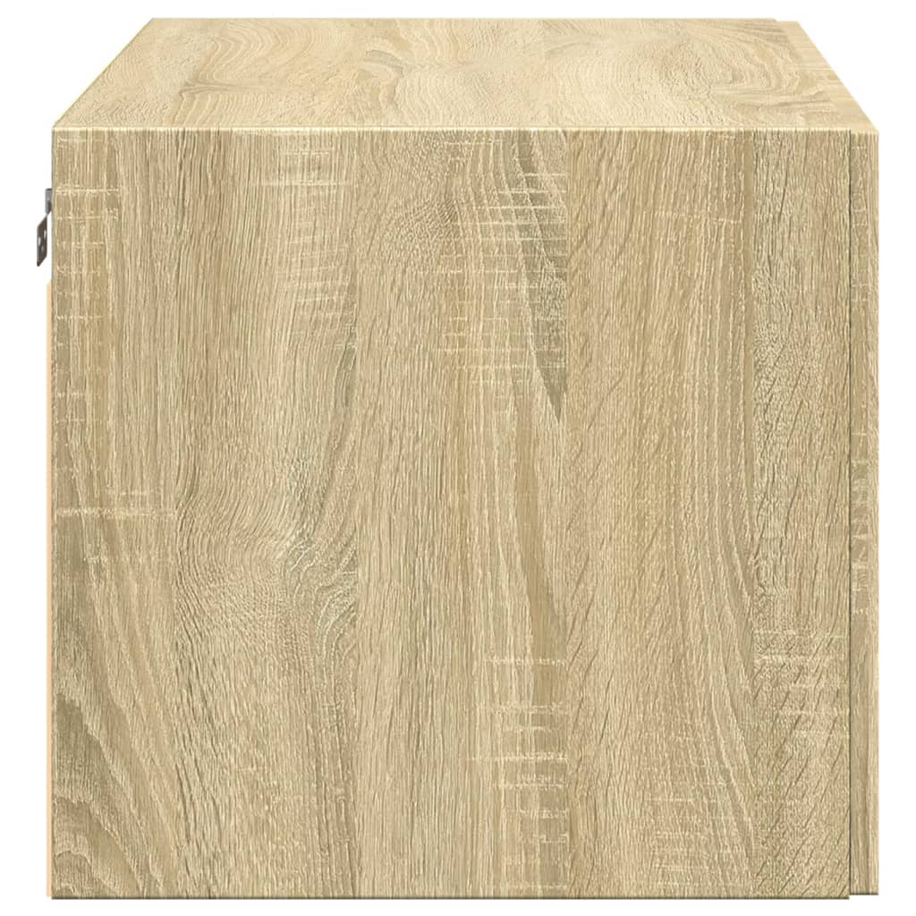 Armoire murale chêne sonoma 80x42,5x40 cm bois d'ingénierie - XIOS