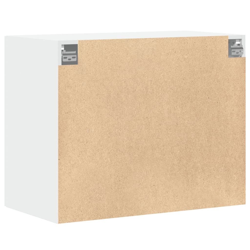 Armoire murale blanc 80x42,5x64 cm bois d'ingénierie - XIOS