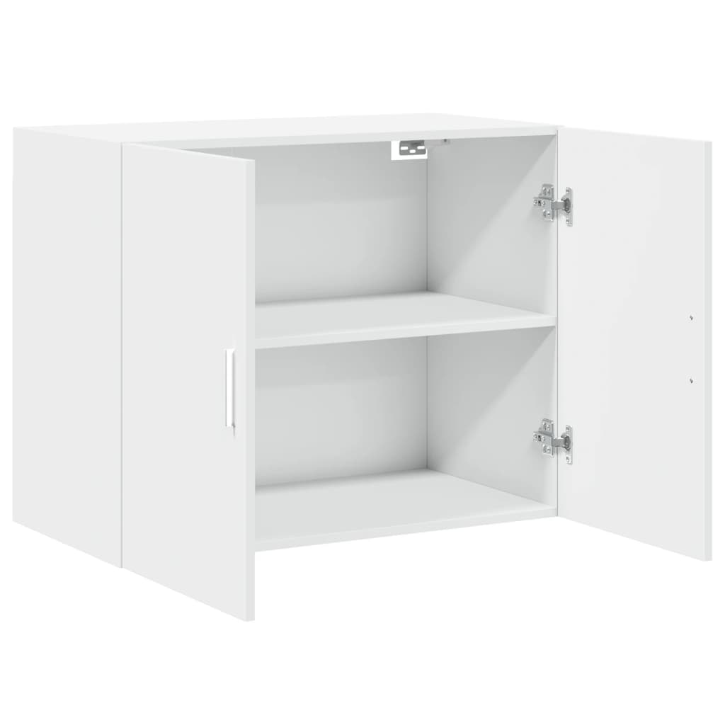 Armoire murale blanc 80x42,5x64 cm bois d'ingénierie - XIOS