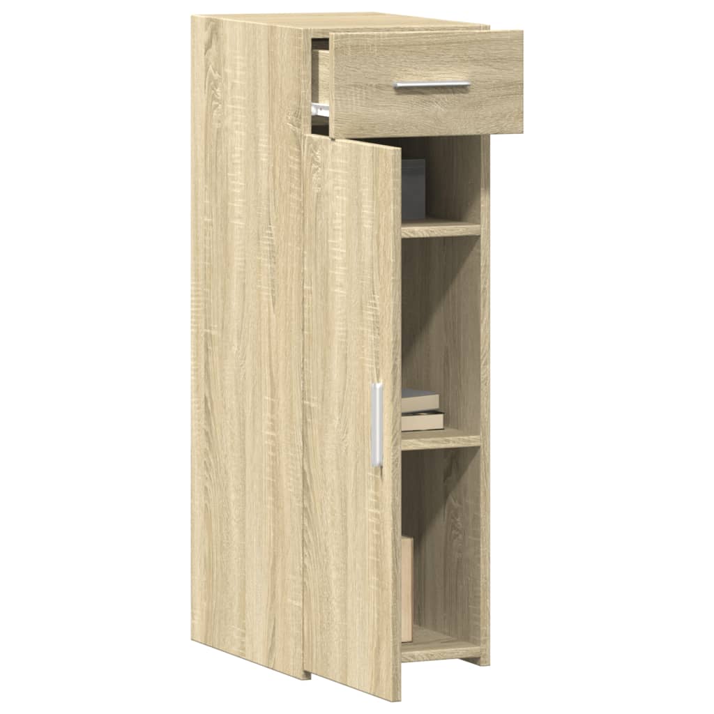 Buffet chêne sonoma 30x42,5x93 cm bois d'ingénierie - XIOS