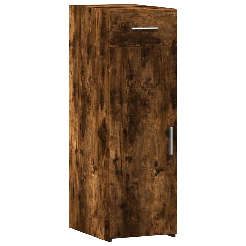 Buffet chêne fumé 30x42,5x93 cm bois d'ingénierie - XIOS