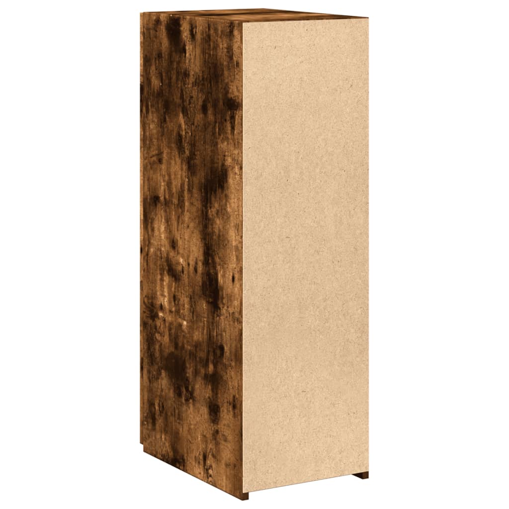 Buffet chêne fumé 30x42,5x93 cm bois d'ingénierie - XIOS