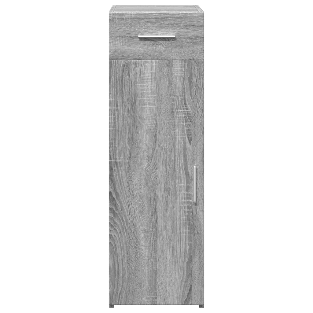 Buffet sonoma gris 30x42,5x93 cm bois d'ingénierie - XIOS