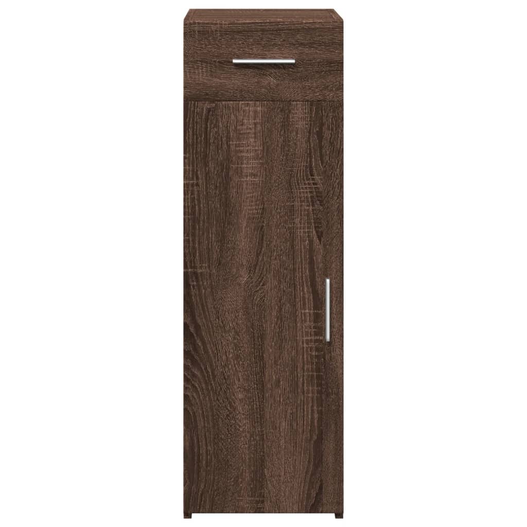 Buffet chêne marron 30x42,5x93 cm bois d'ingénierie - XIOS