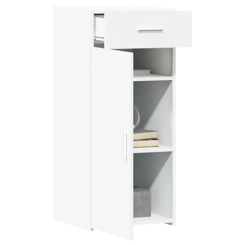 Buffet blanc 40x42,5x93 cm bois d'ingénierie - XIOS