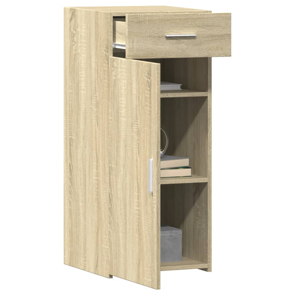 Buffet chêne sonoma 40x42,5x93 cm bois d'ingénierie - XIOS