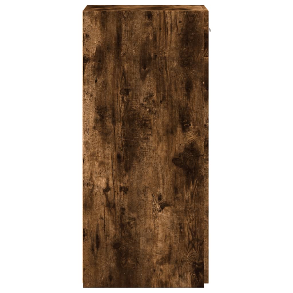 Buffet chêne fumé 40x42,5x93 cm bois d'ingénierie - XIOS
