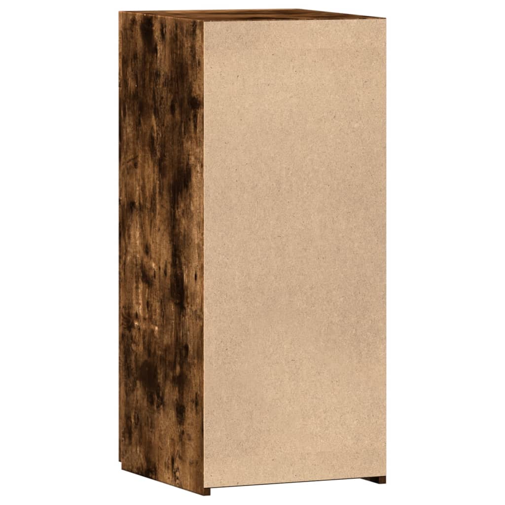Buffet chêne fumé 40x42,5x93 cm bois d'ingénierie - XIOS
