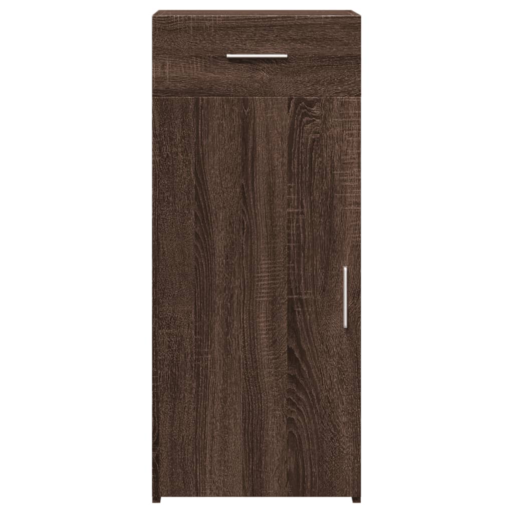Buffet chêne marron 40x42,5x93 cm bois d'ingénierie - XIOS