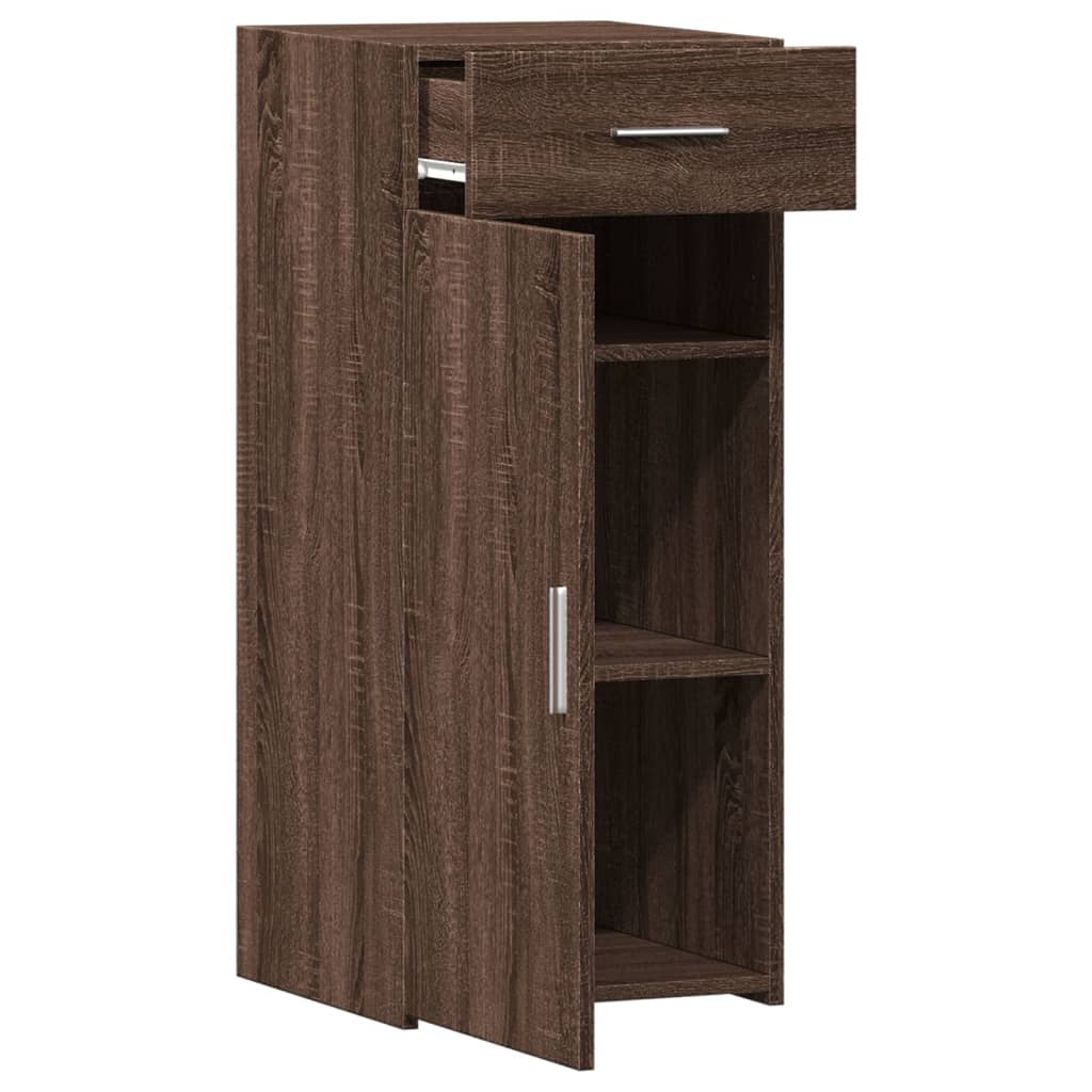 Buffet chêne marron 40x42,5x93 cm bois d'ingénierie - XIOS