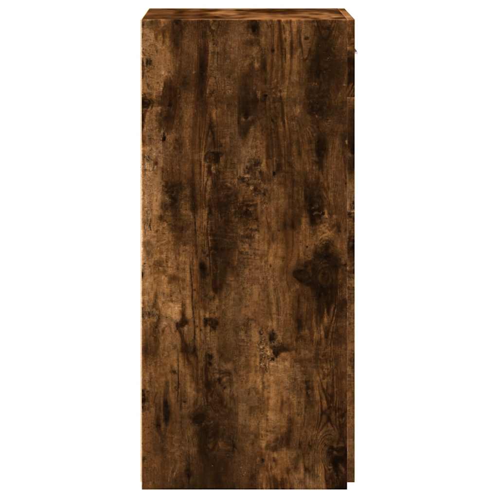 Buffet chêne fumé 45x42,5x93 cm bois d'ingénierie - XIOS