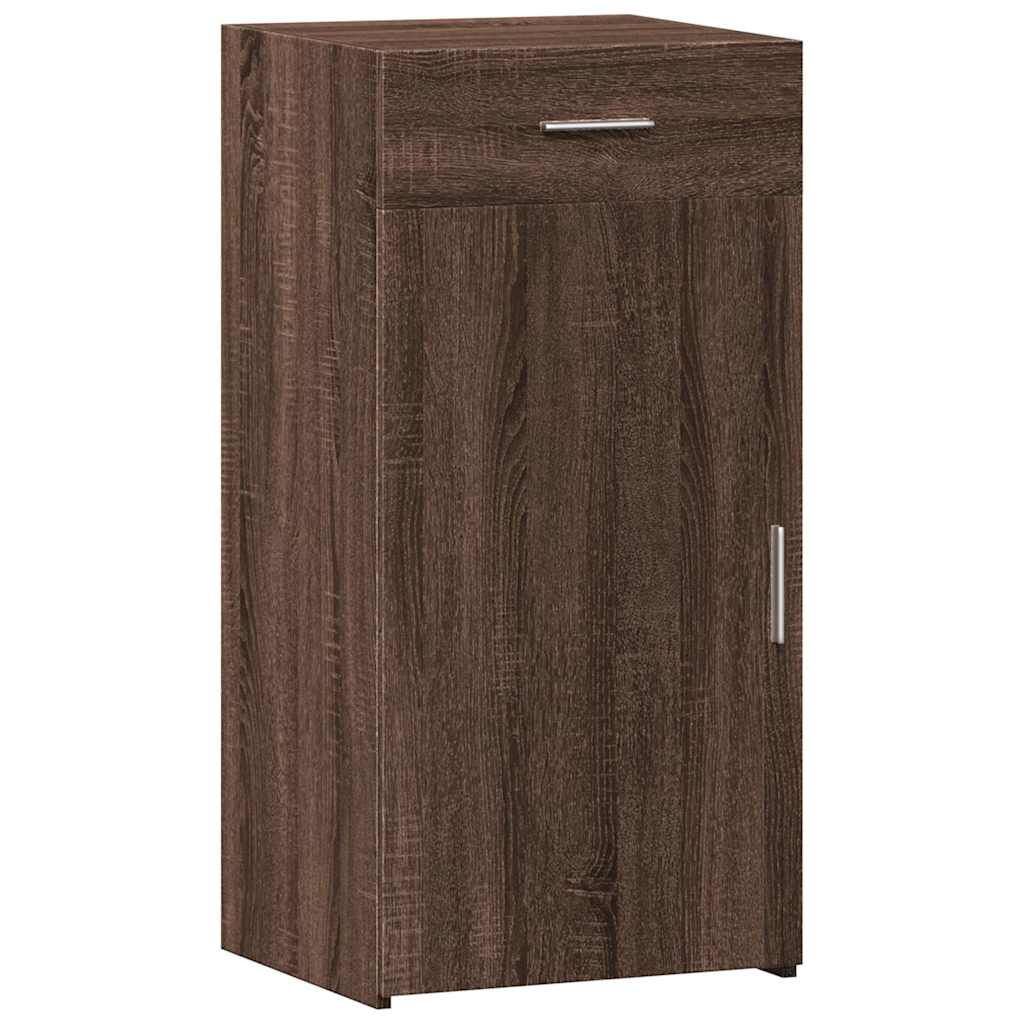 Buffet chêne marron 45x42,5x93 cm bois d'ingénierie - XIOS