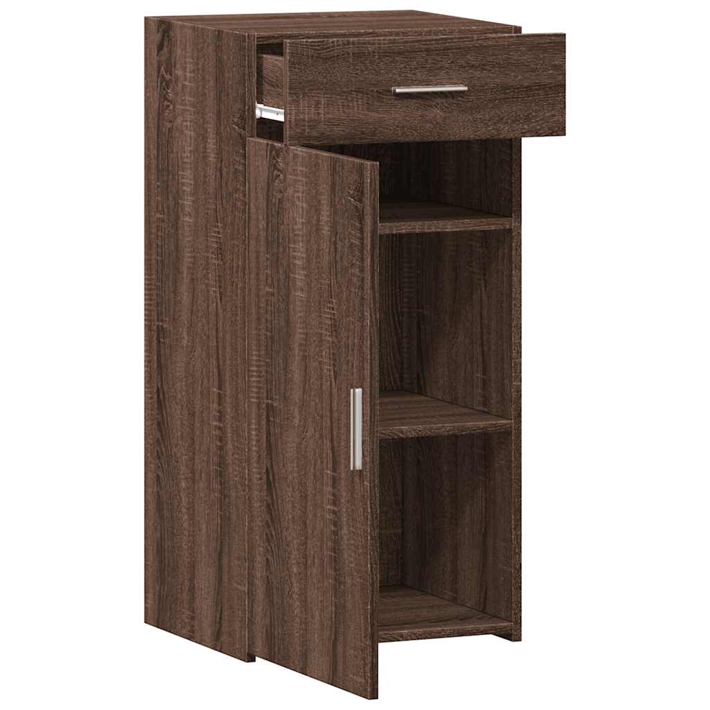 Buffet chêne marron 45x42,5x93 cm bois d'ingénierie - XIOS