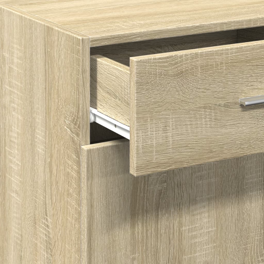Buffet chêne sonoma 50x42,5x93 cm bois d'ingénierie - XIOS