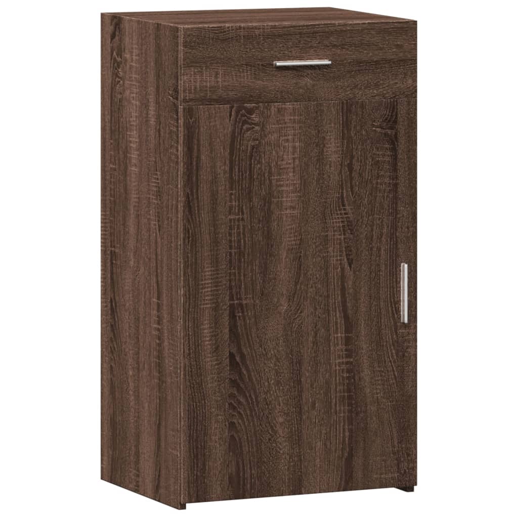 Buffet chêne marron 50x42,5x93 cm bois d'ingénierie - XIOS