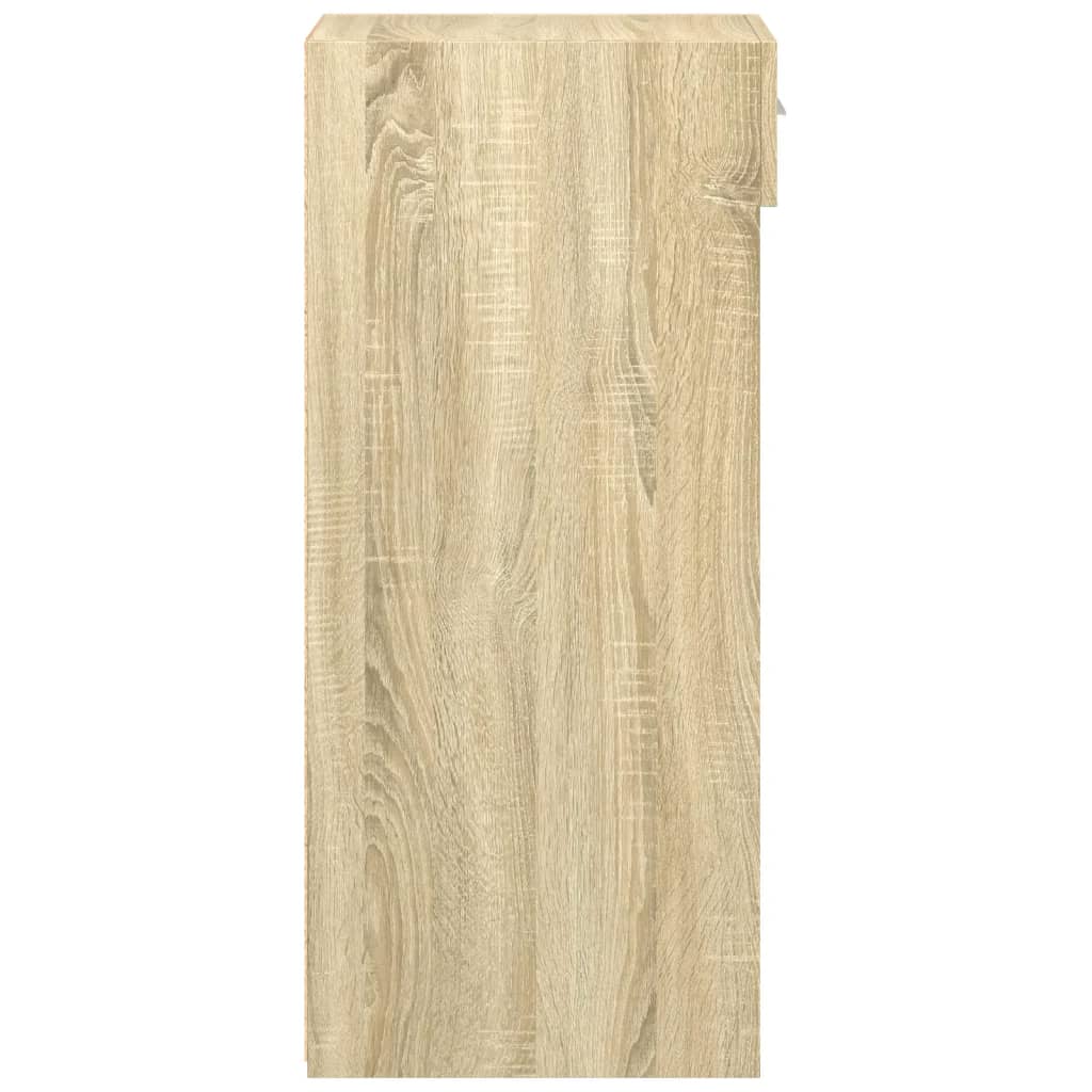Buffet chêne sonoma 30x42,5x93 cm bois d'ingénierie - XIOS