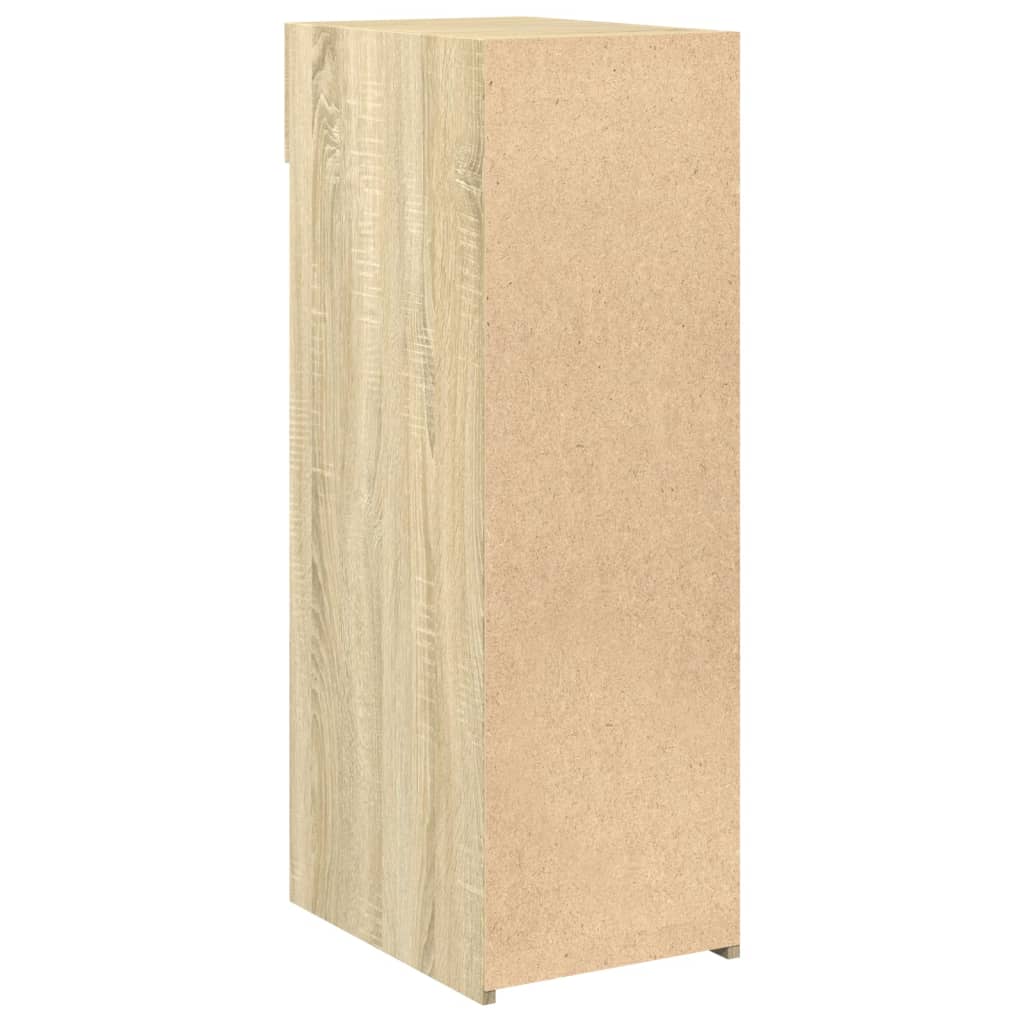 Buffet chêne sonoma 30x42,5x93 cm bois d'ingénierie - XIOS