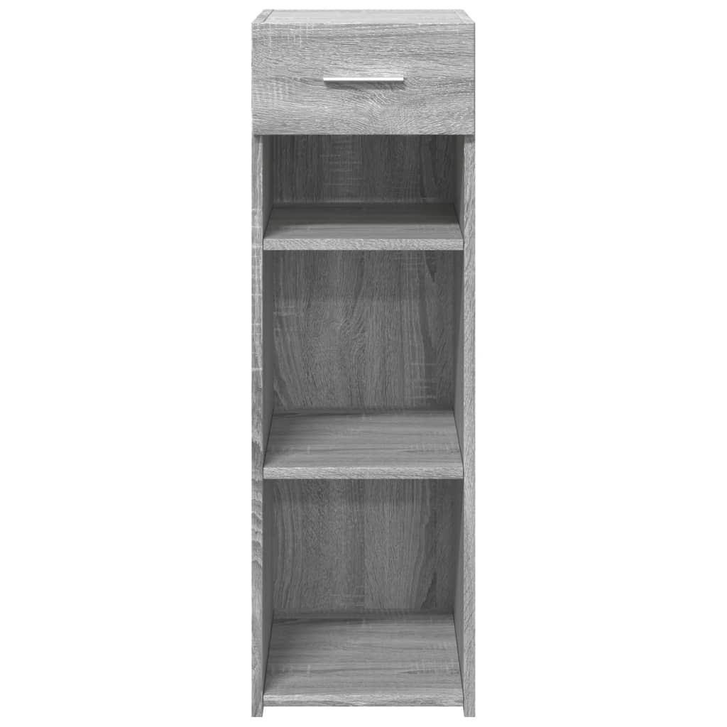Buffet sonoma gris 30x42,5x93 cm bois d'ingénierie - XIOS