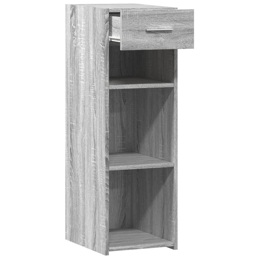 Buffet sonoma gris 30x42,5x93 cm bois d'ingénierie - XIOS