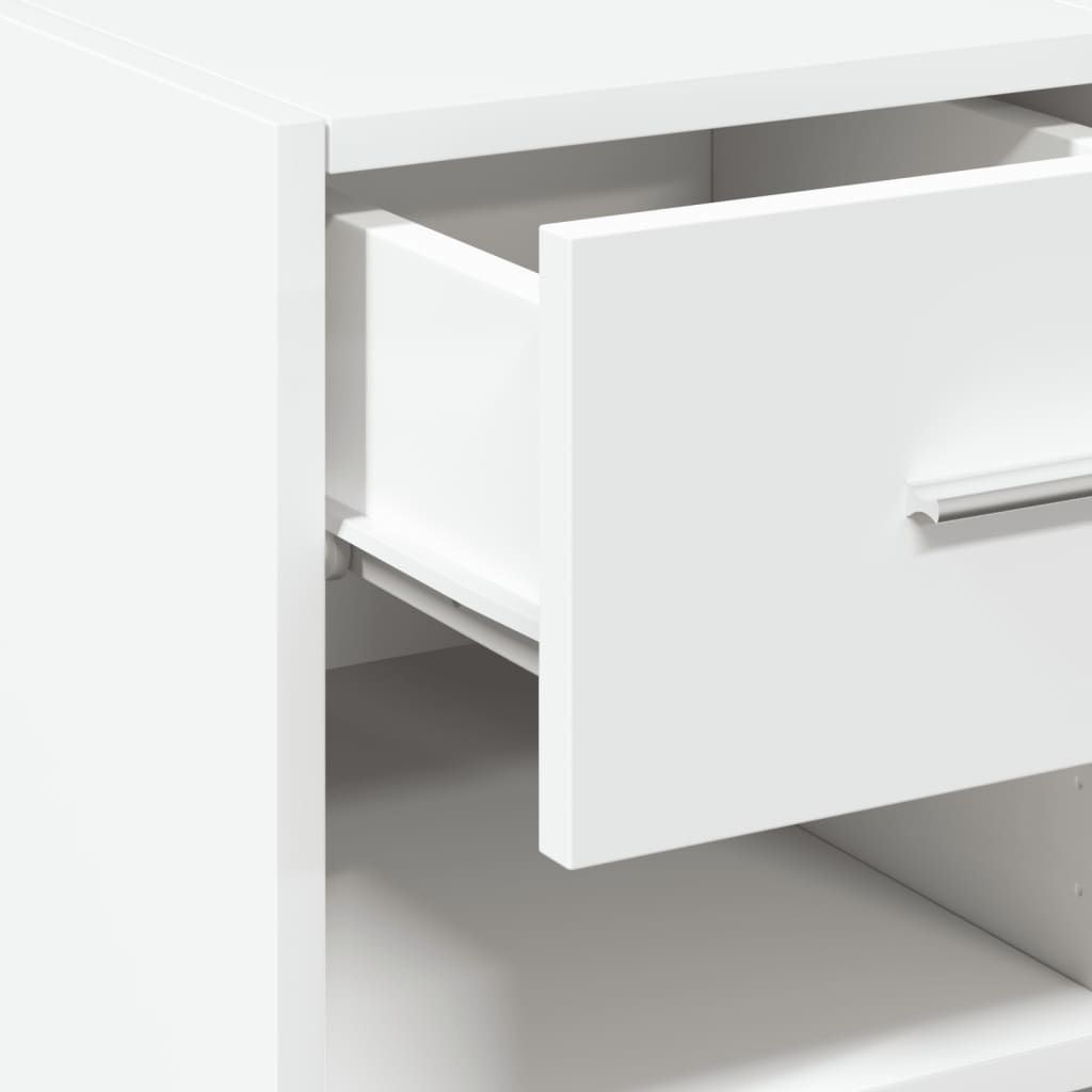 Buffet blanc 40x42,5x93 cm bois d'ingénierie - XIOS