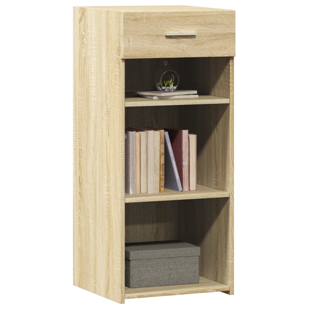 Buffet chêne sonoma 40x42,5x93 cm bois d'ingénierie - XIOS