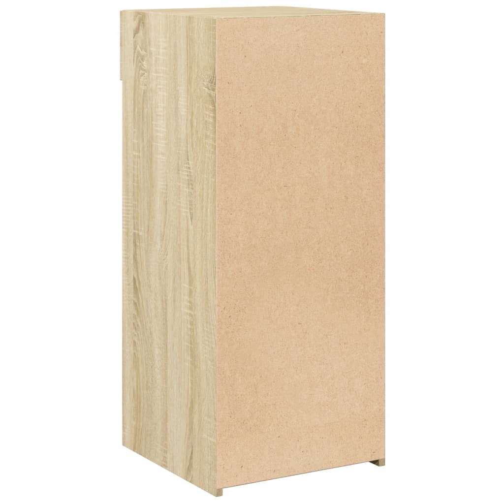 Buffet chêne sonoma 40x42,5x93 cm bois d'ingénierie - XIOS