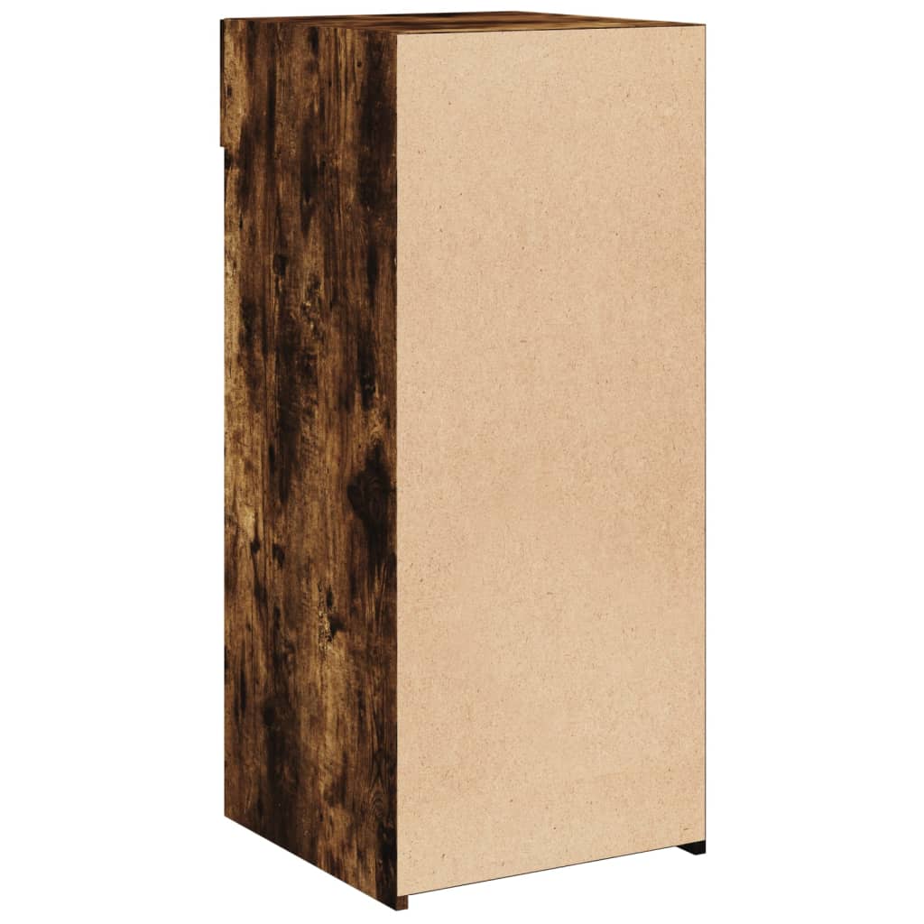Buffet chêne fumé 40x42,5x93 cm bois d'ingénierie - XIOS