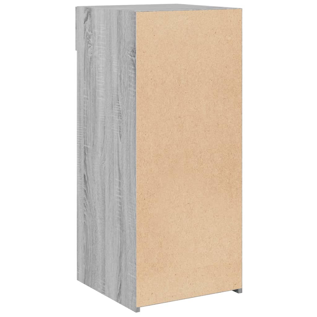 Buffet sonoma gris 40x42,5x93 cm bois d'ingénierie - XIOS