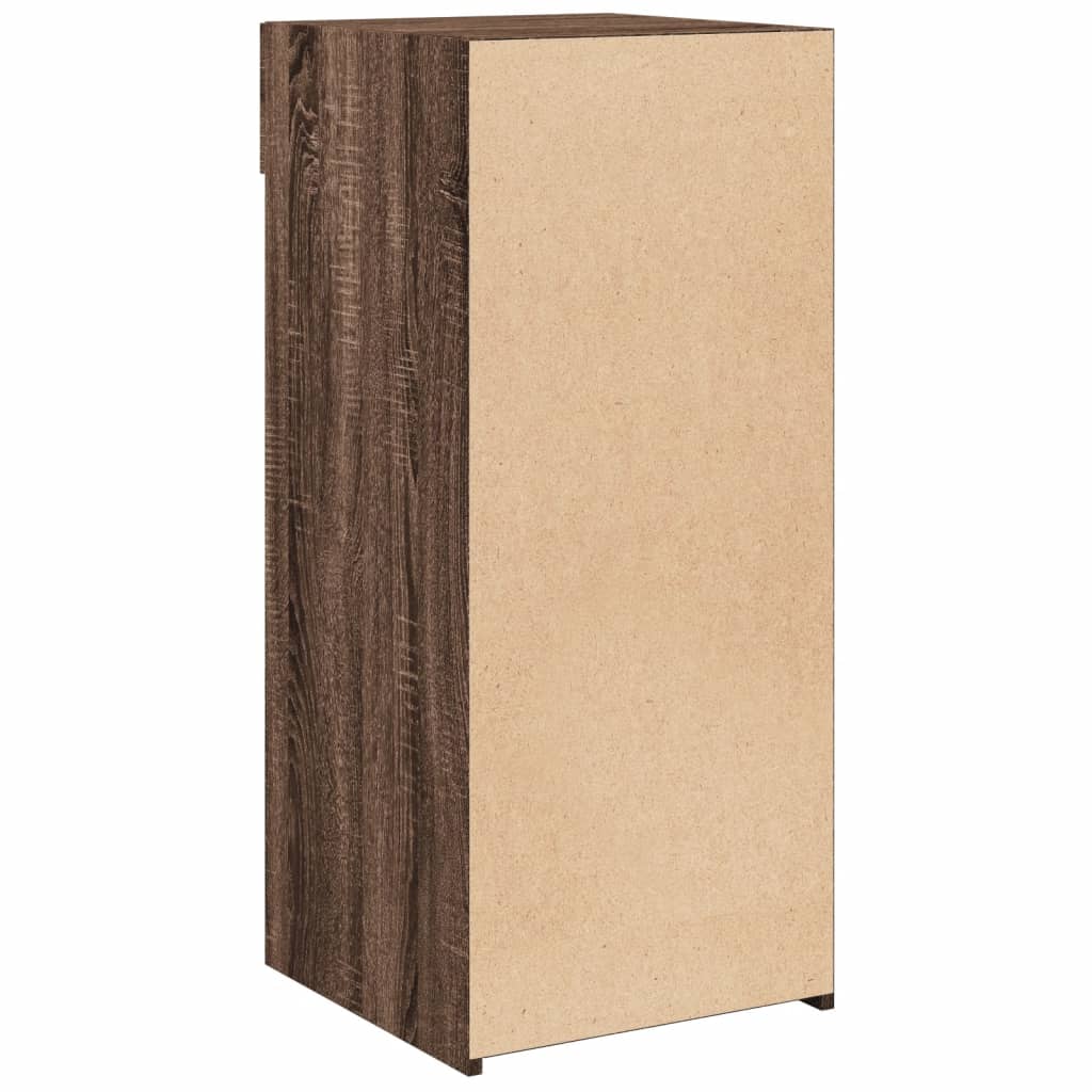 Buffet chêne marron 40x42,5x93 cm bois d'ingénierie - XIOS