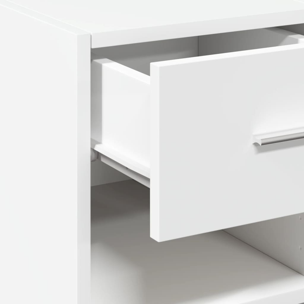 Buffet blanc 45x42,5x93 cm bois d'ingénierie - XIOS