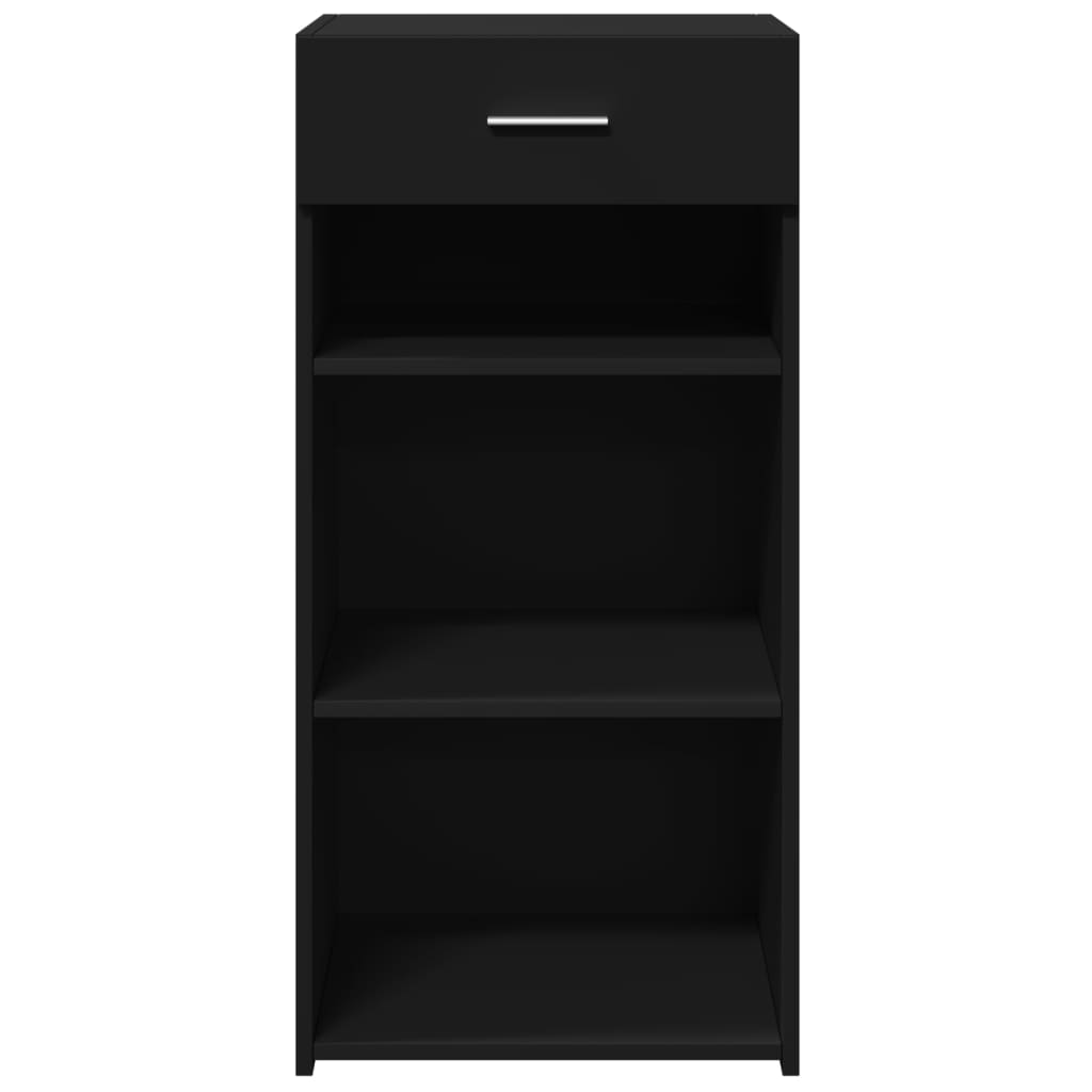 Buffet noir 45x42,5x93 cm bois d'ingénierie - XIOS