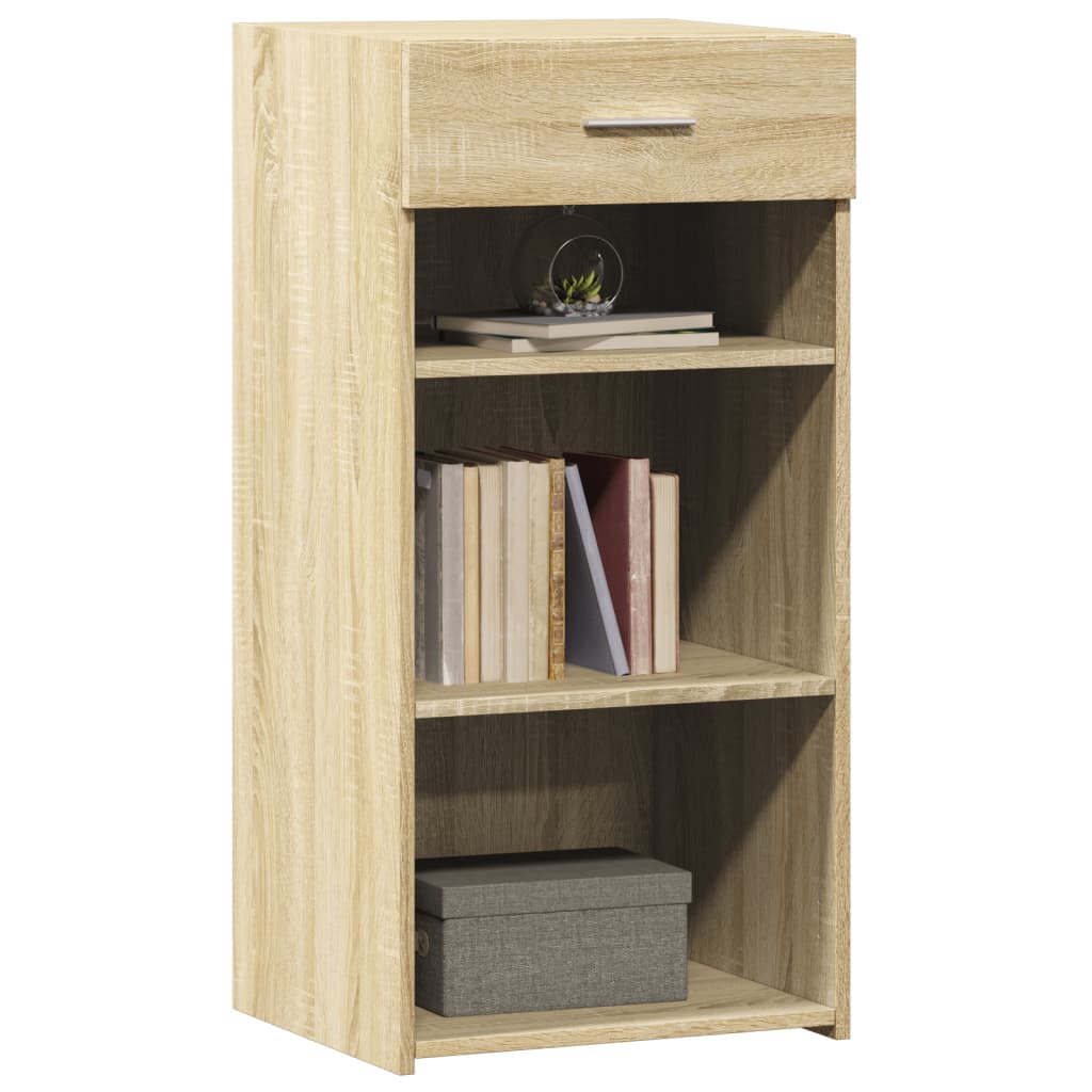 Buffet chêne sonoma 45x42,5x93 cm bois d'ingénierie - XIOS