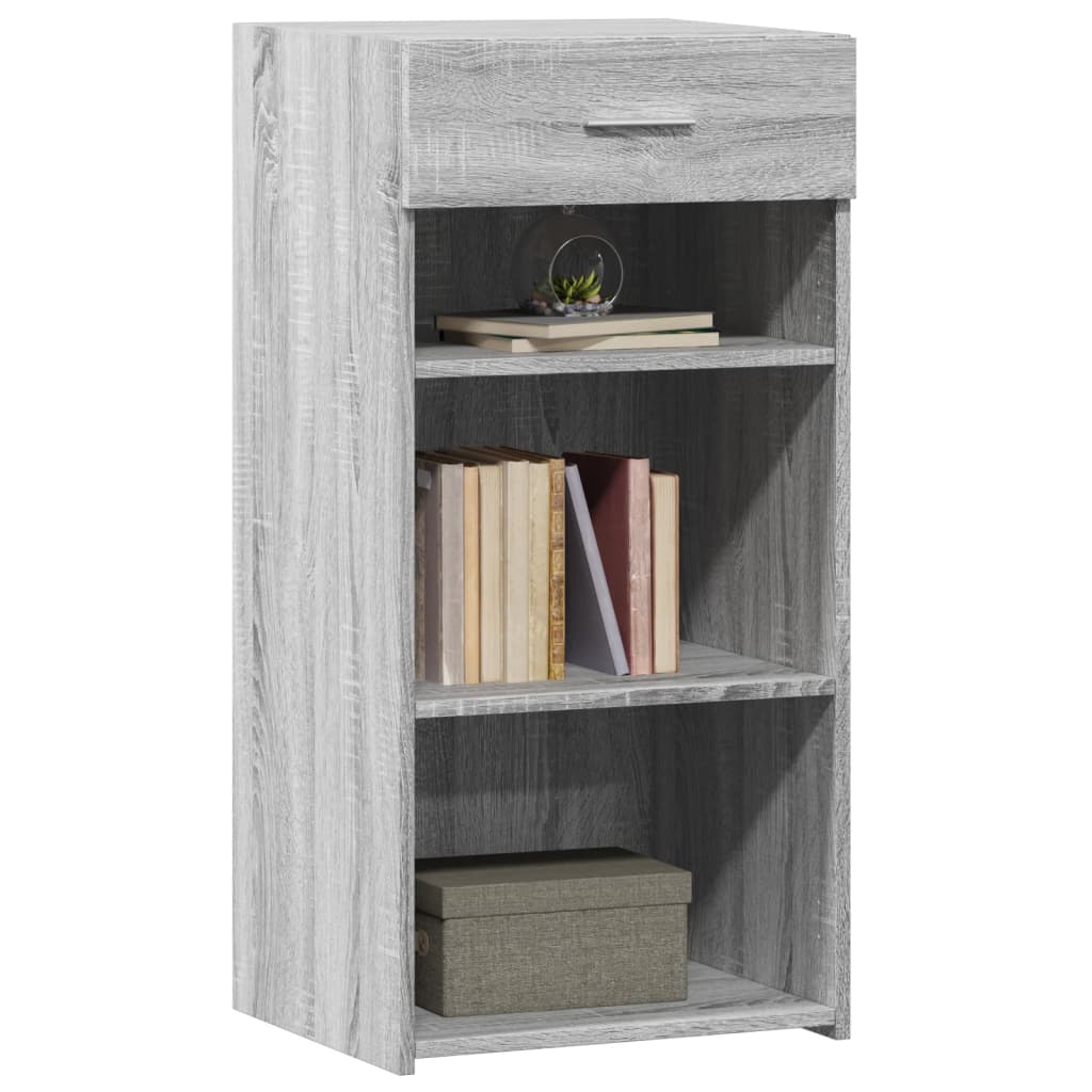 Buffet sonoma gris 45x42,5x93 cm bois d'ingénierie - XIOS
