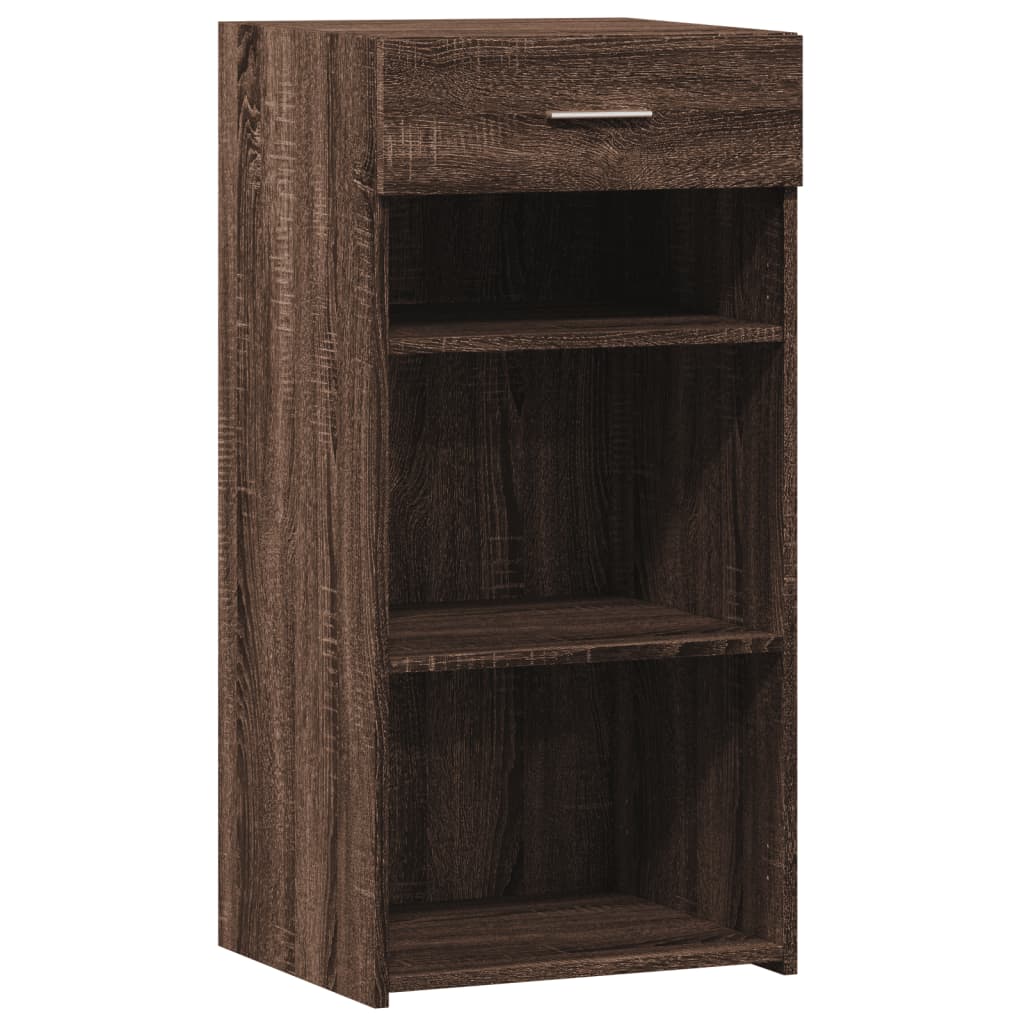 Buffet chêne marron 45x42,5x93 cm bois d'ingénierie - XIOS