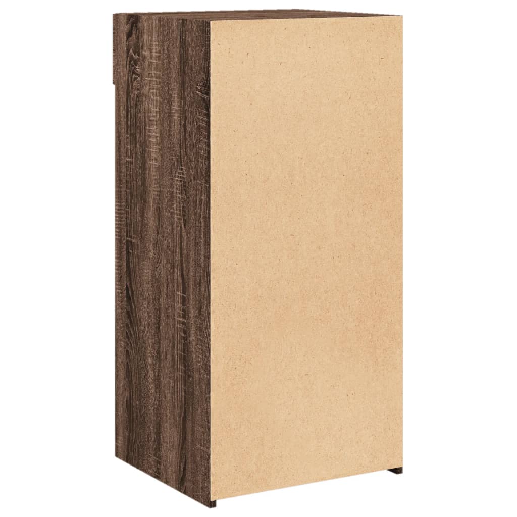 Buffet chêne marron 45x42,5x93 cm bois d'ingénierie - XIOS