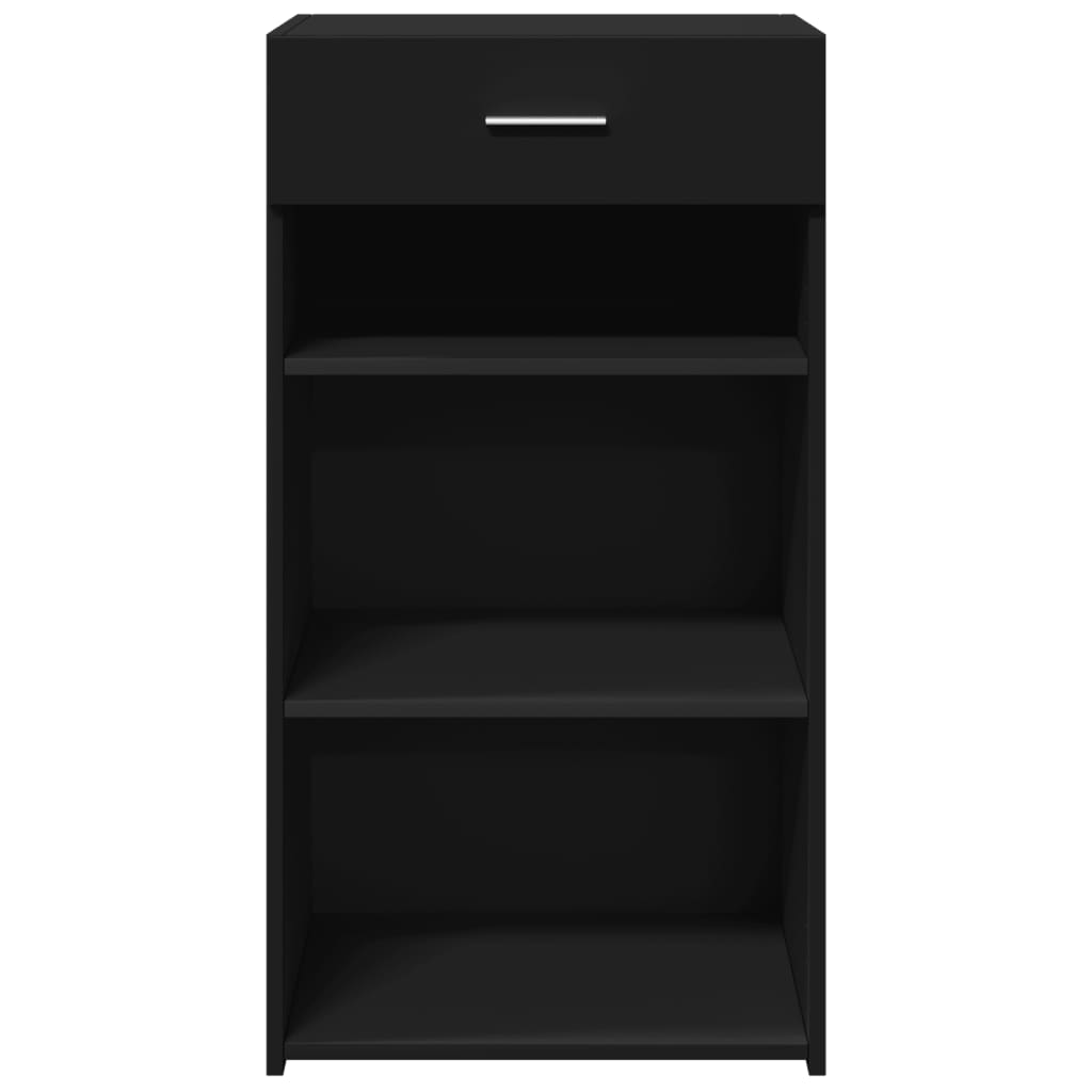 Buffet noir 50x42,5x93 cm bois d'ingénierie - XIOS