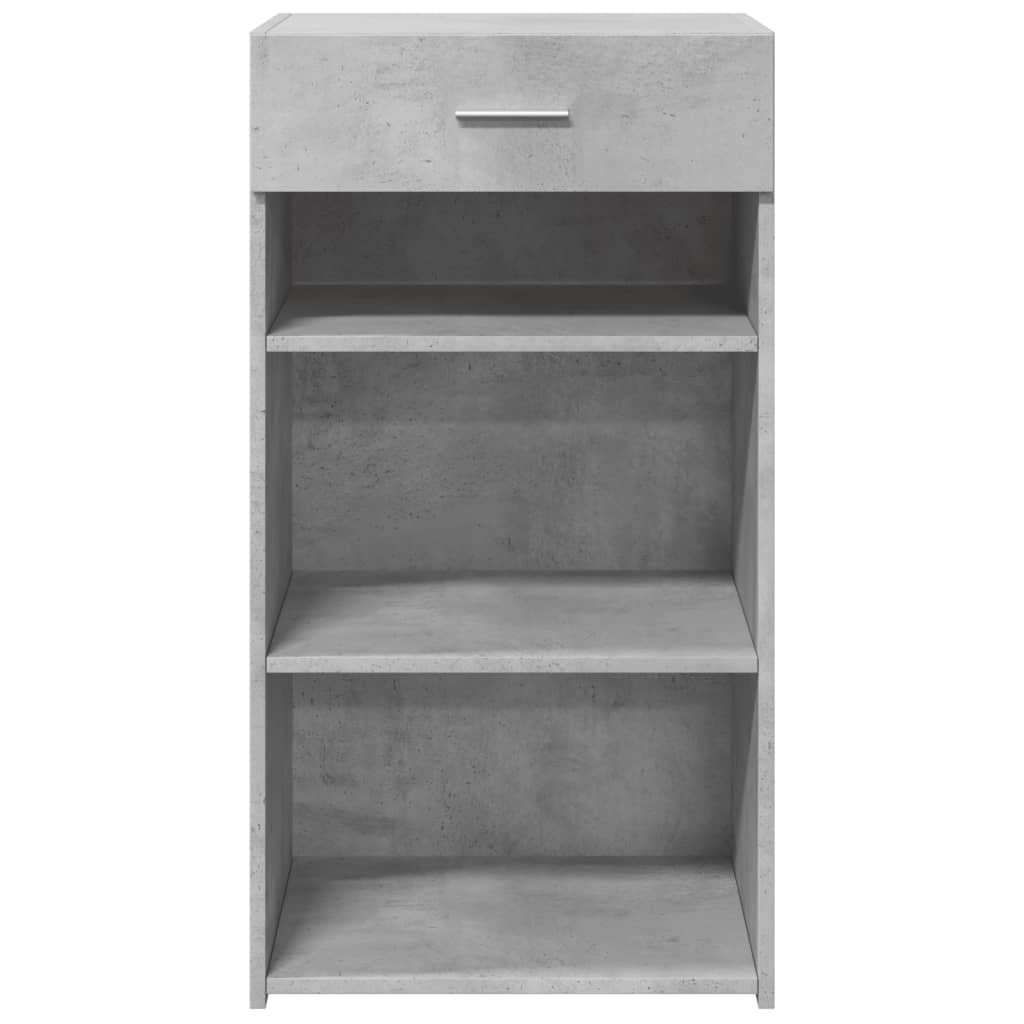 Buffet gris béton 50x42,5x93 cm bois d'ingénierie - XIOS