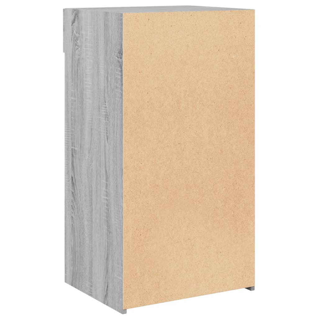 Buffet sonoma gris 50x42,5x93 cm bois d'ingénierie - XIOS