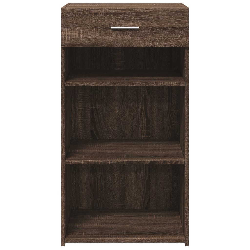 Buffet chêne marron 50x42,5x93 cm bois d'ingénierie - XIOS