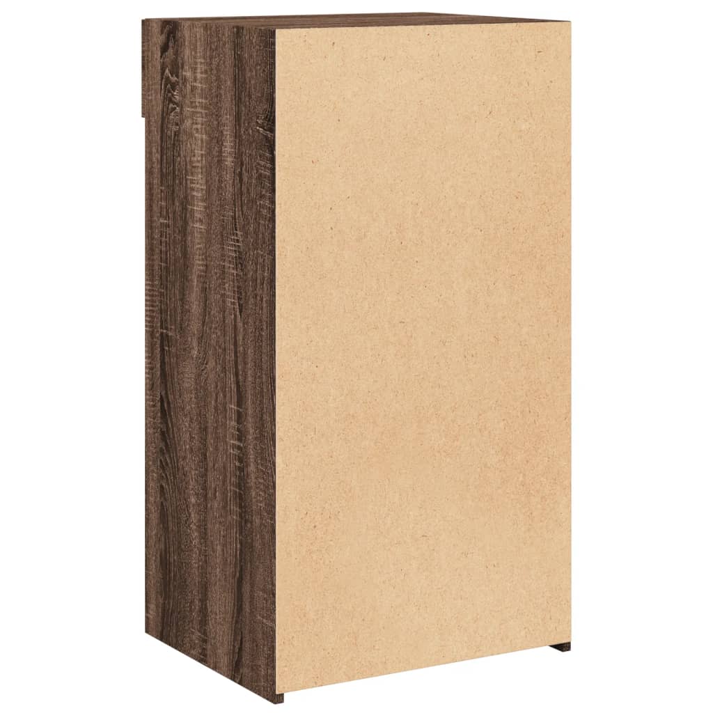 Buffet chêne marron 50x42,5x93 cm bois d'ingénierie - XIOS