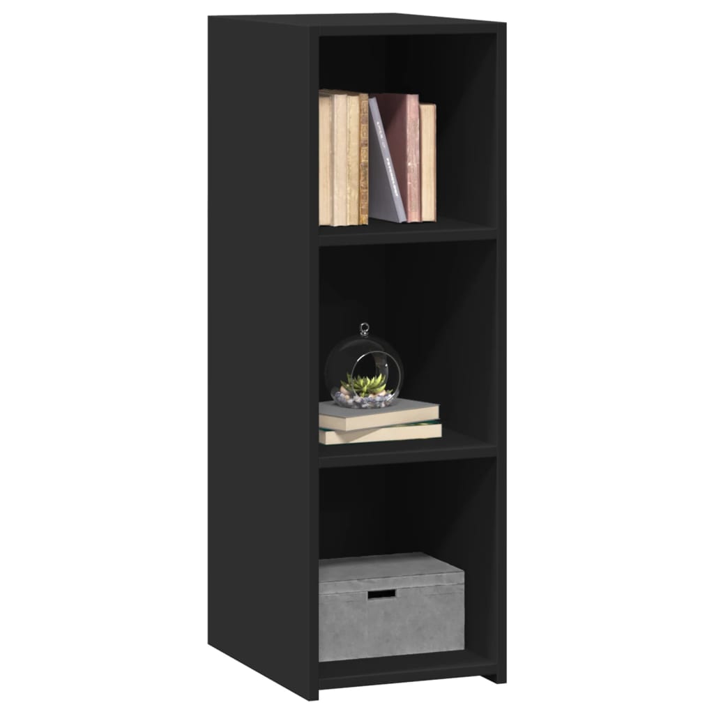Buffet noir 30x41x93 cm bois d'ingénierie - XIOS