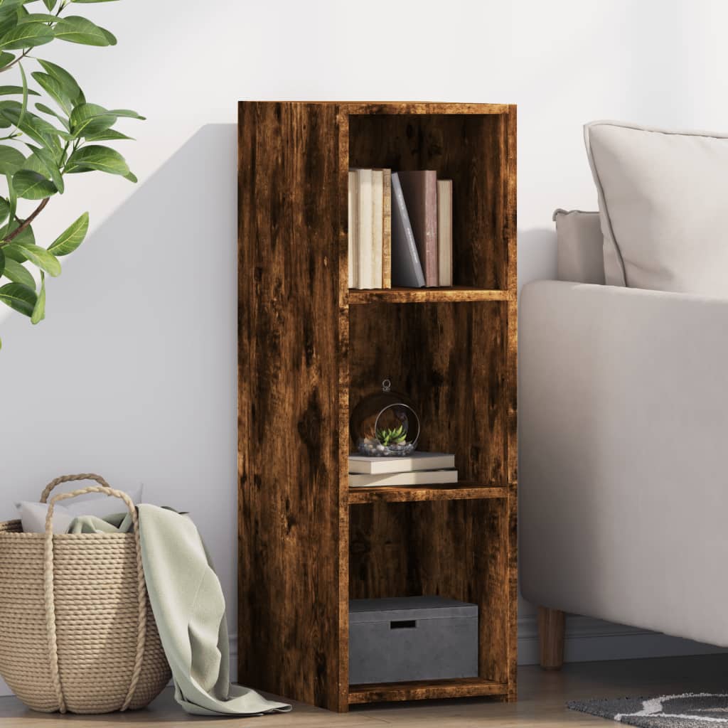 Buffet chêne fumé 30x41x93 cm bois d'ingénierie - XIOS
