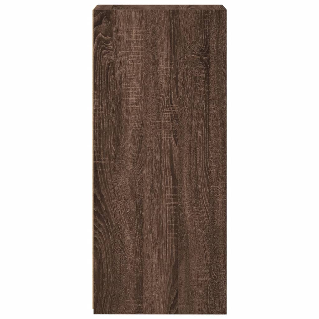 Buffet chêne marron 30x41x93 cm bois d'ingénierie - XIOS