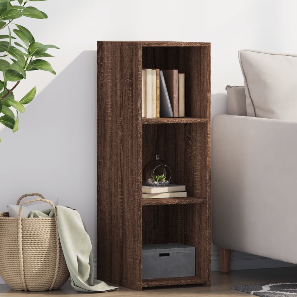 Buffet chêne marron 30x41x93 cm bois d'ingénierie - XIOS