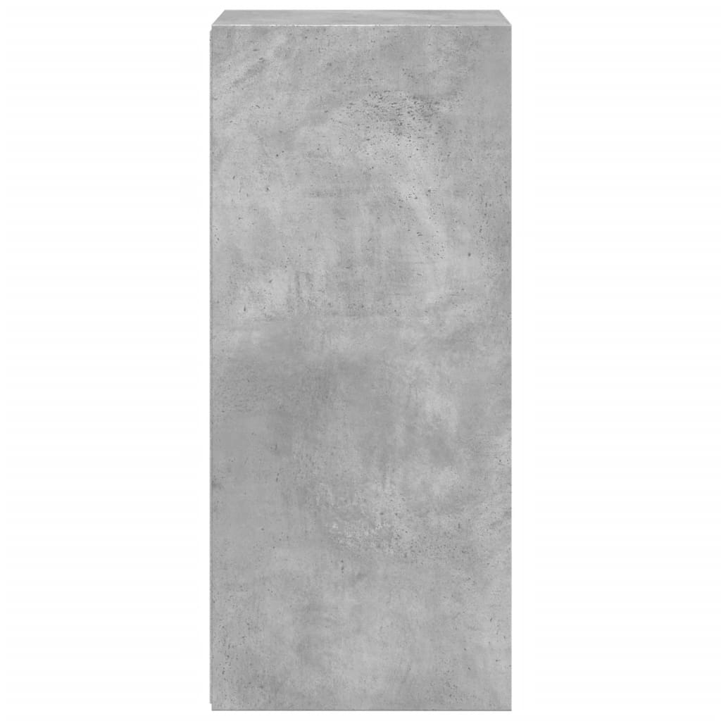 Buffet gris béton 40x41x93 cm bois d'ingénierie - XIOS