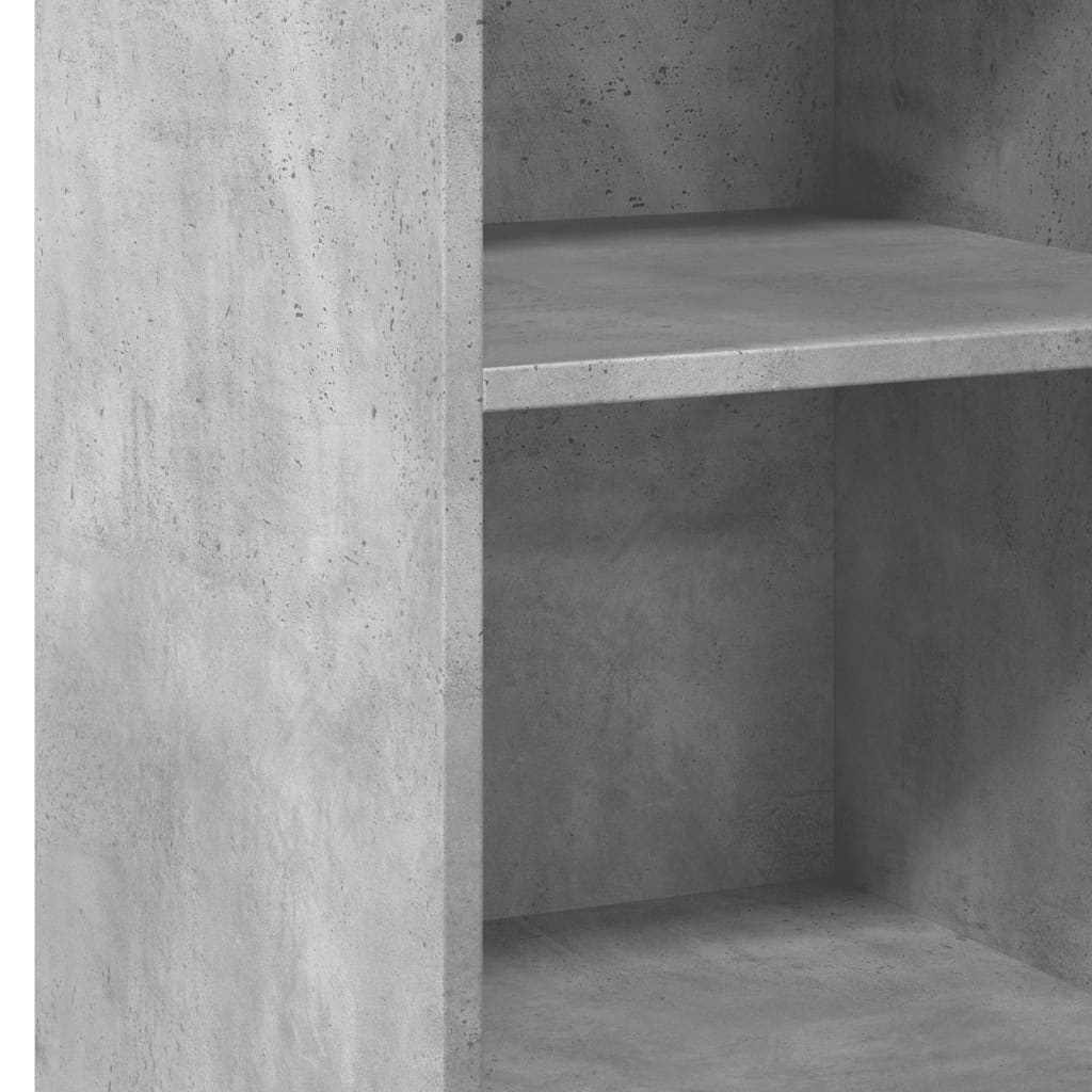 Buffet gris béton 40x41x93 cm bois d'ingénierie - XIOS